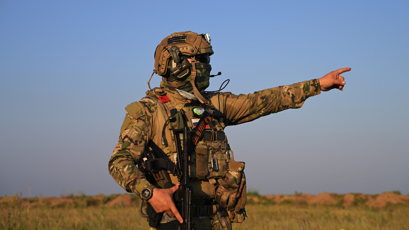 МО: в ДНР поражён командно-наблюдательный пункт 15-го полка Нацгвардии Украины