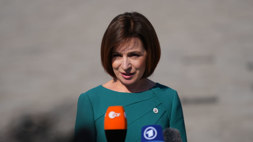 Санду: есть вариант, при котором Молдавия вступит в ЕС сначала без Приднестровья