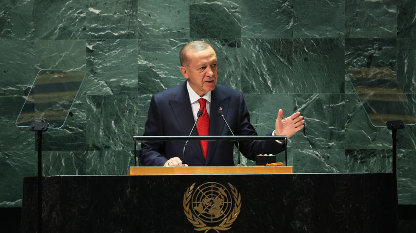 Эрдоган обвинил Запад в двуличии из-за отсутствия реакции на гибель детей в Газе