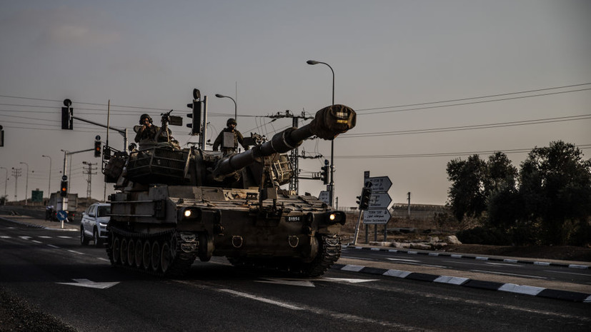 Генштаб Израиля: цели военных действий требуют наземной операции в секторе Газа