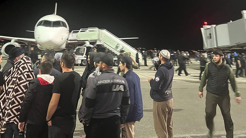 Меликов: призывы к беспорядкам в Дагестане начались после взлёта борта из Тель-Авива