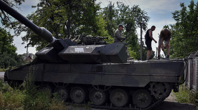 Ремонт танка Leopard 2 в Запорожье