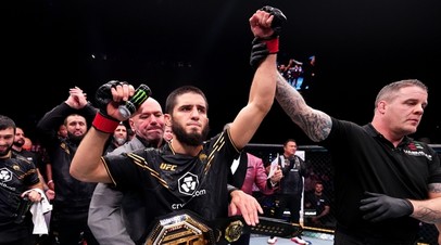 Чемпион UFC в лёгком весе Ислам Махачев