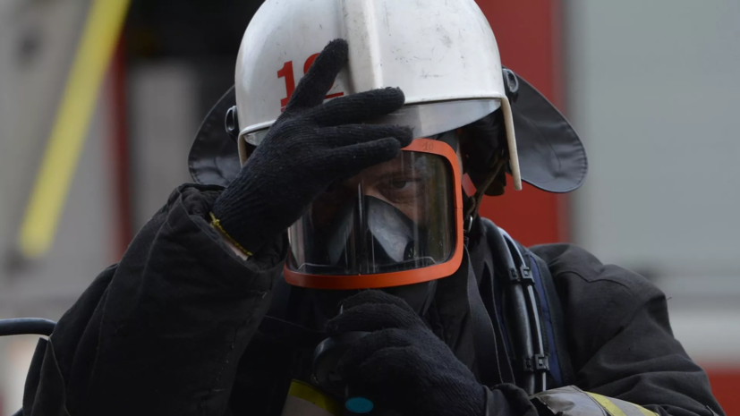 В МЧС сообщили о крупном пожаре на складе в Краснодарском крае