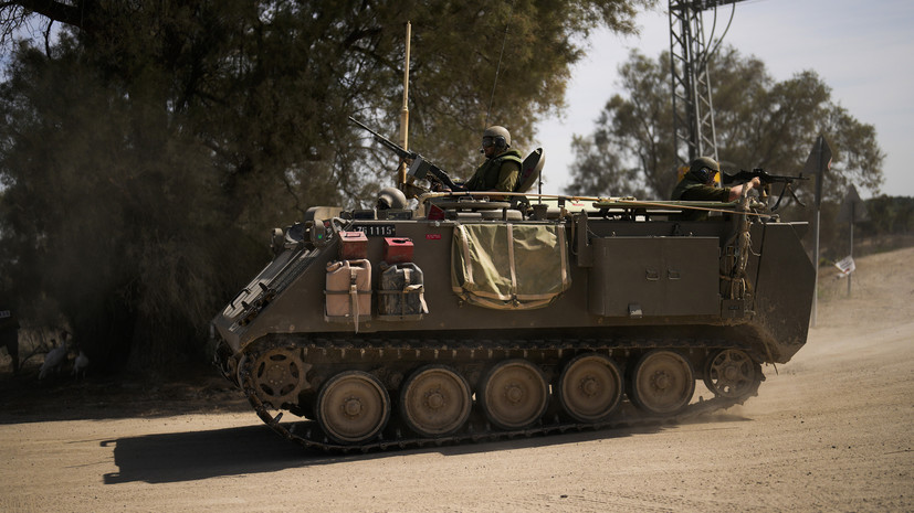 В армии Израиля заявили об ударе по машине скорой помощи боевиков ХАМАС