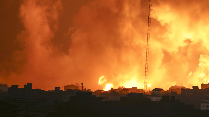 Al Hadath: в результате ударов Израиля за ночь погибли более 200 человек в Газе