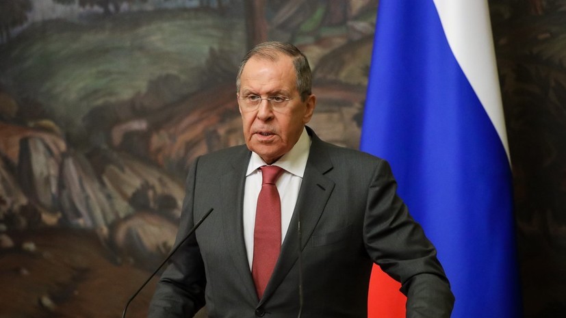 Лавров: Россия не будет обсуждать процедуры ДСНВ с США, пока они помогают Киеву
