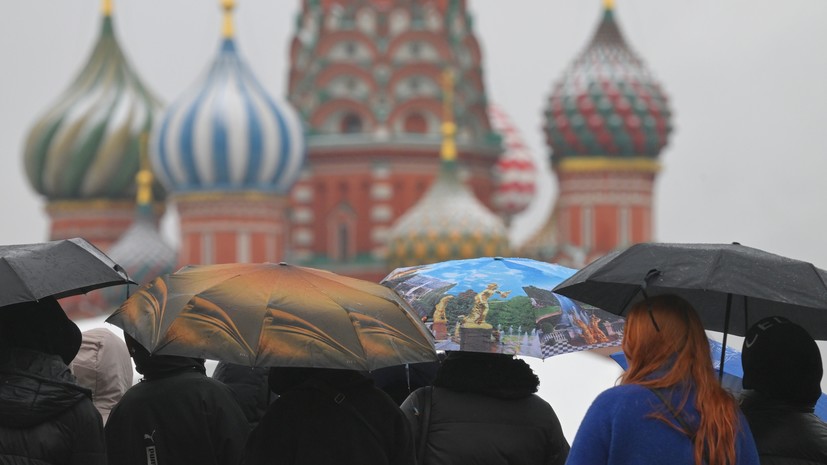 «Температурный фон выше нормы»: синоптики сообщили о тёплой и пасмурной погоде в Москве на предстоящей рабочей неделе