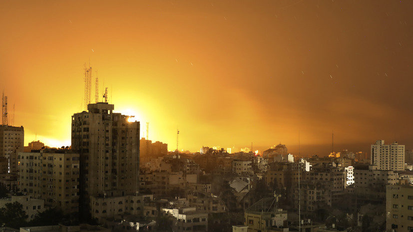 ХАМАС: Израиль сбросил на Газу 35 тысяч тонн взрывчатки с начала эскалации