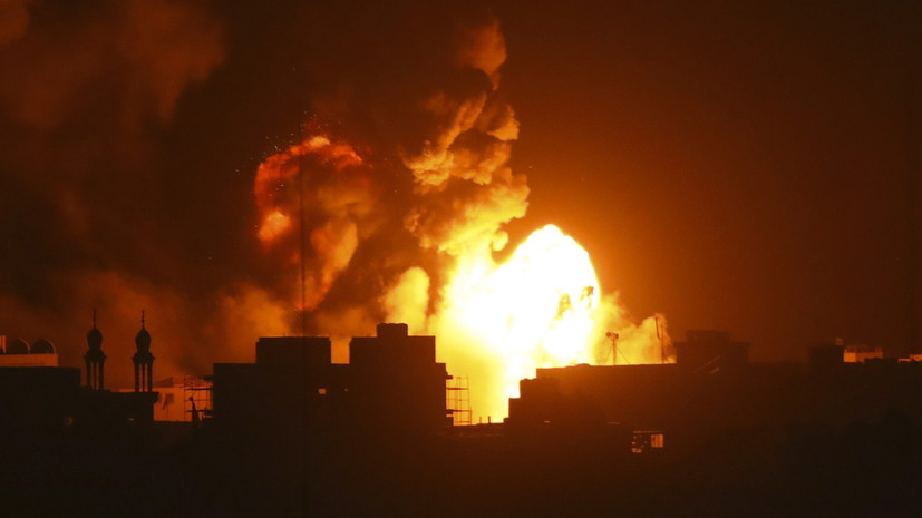Армия Израиля заявила об уничтожении ракетной установки ХАМАС в мечети в Газе