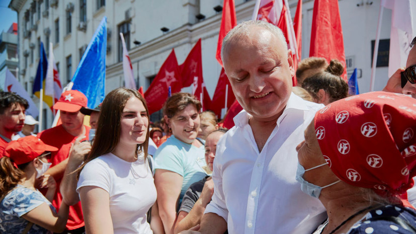 Додон: политика сближения с ЕС не принесла жителям Молдавии ничего хорошего