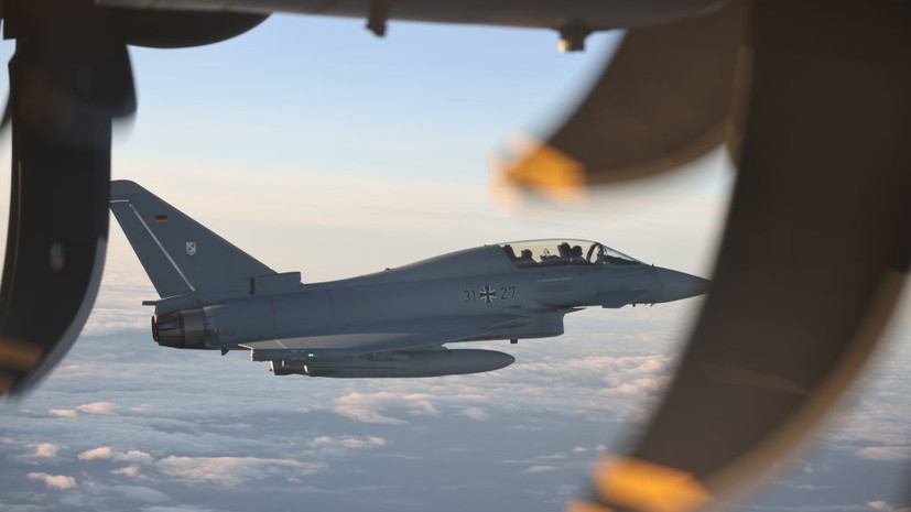 DPA: Германия отправит в Румынию четыре истребителя Eurofighter