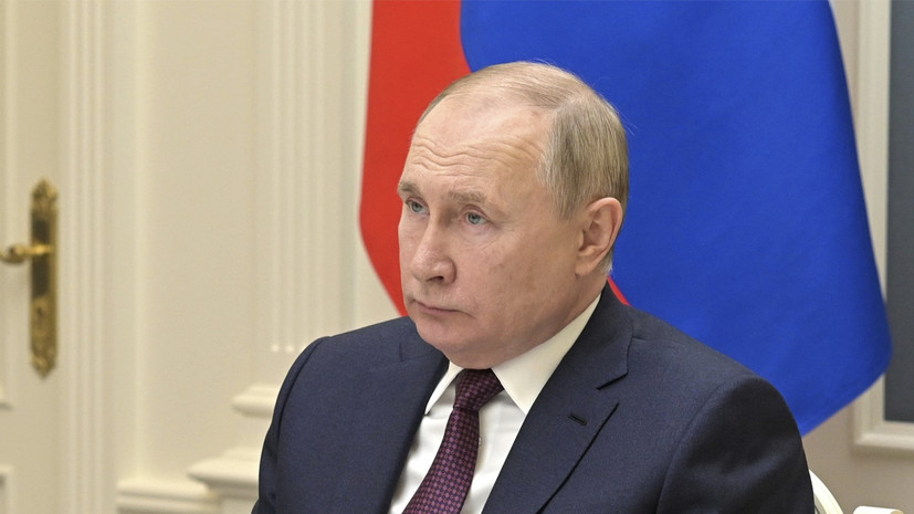 Песков анонсировал оперативное совещание Путина с членами Совбеза России