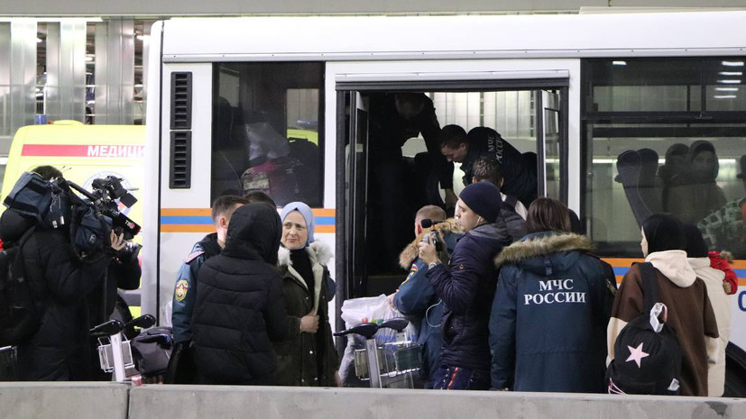 МЧС доставит в Россию ещё 120 эвакуированных из зоны конфликта в Израиле граждан