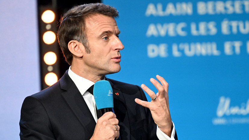 В Швейцарии разогнали митинг протестующих против визита Макрона