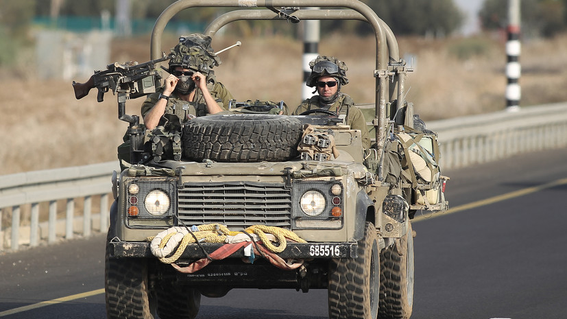 Армия Израиля выявила около десяти выстрелов из Ливана