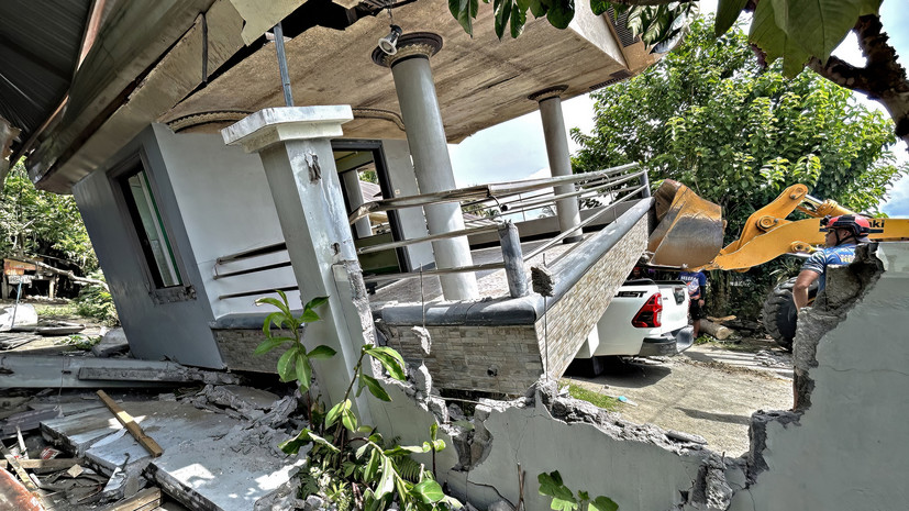 Число погибших при землетрясении на Филиппинах возросло до девяти