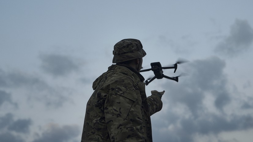 Мужчина пострадал при сбросе боеприпаса с беспилотника ВСУ в Донецке