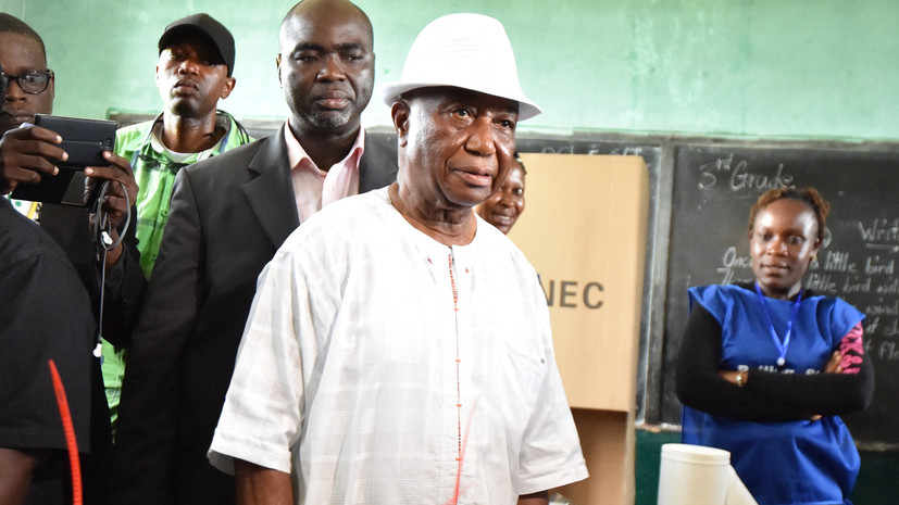 Президентом Либерии избран Джозеф Боакай