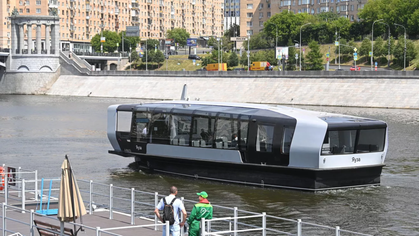 В Москве первым регулярным речным маршрутом воспользовались более 300 тысяч раз