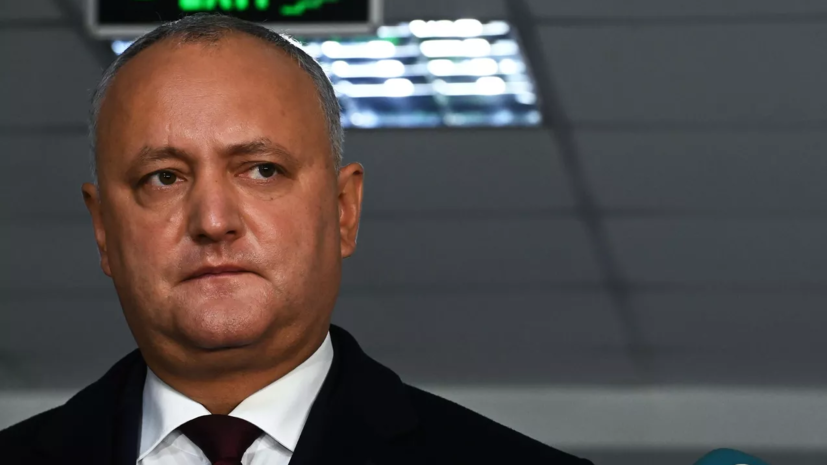 Додон: присоединение Молдавии к антироссийским санкциям нарушает нейтралитет