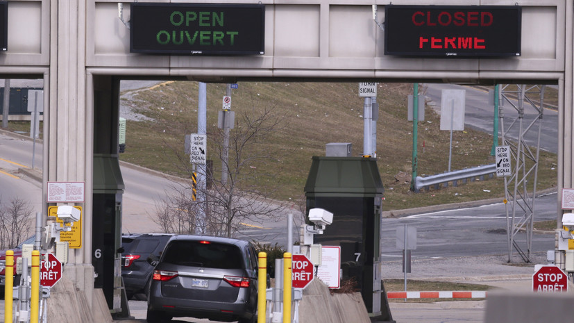 ABC News: мост на границе США и Канады закрыли из-за взрыва