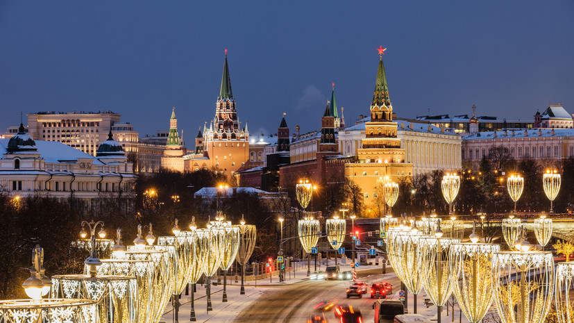 «Жёлтый» уровень опасности в Москве и области продлили из-за метели и гололедицы