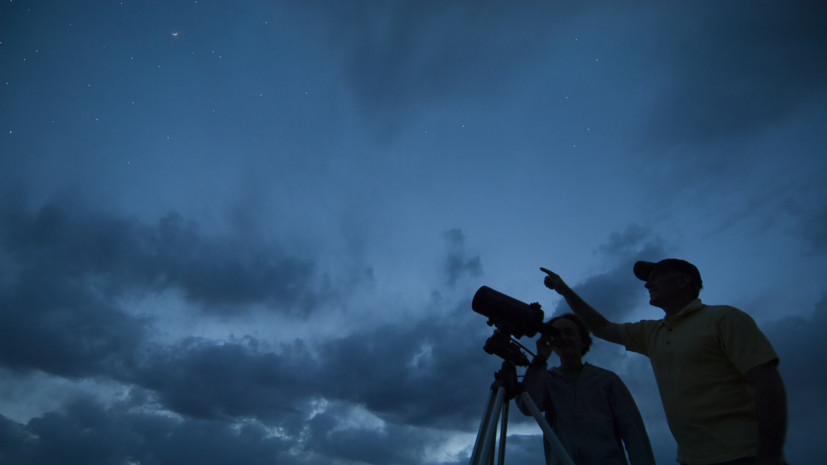 Жители Башкирии увидят на ночном небе Юпитер и Луну рядом друг с другом