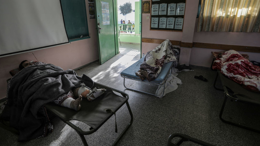 Врач: многие дети в госпитале «Аль-Наср» в секторе Газа в тяжёлом состоянии