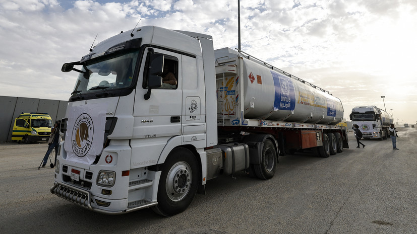 В Газу будет ежедневно поступать 130 тысяч литров дизельного топлива