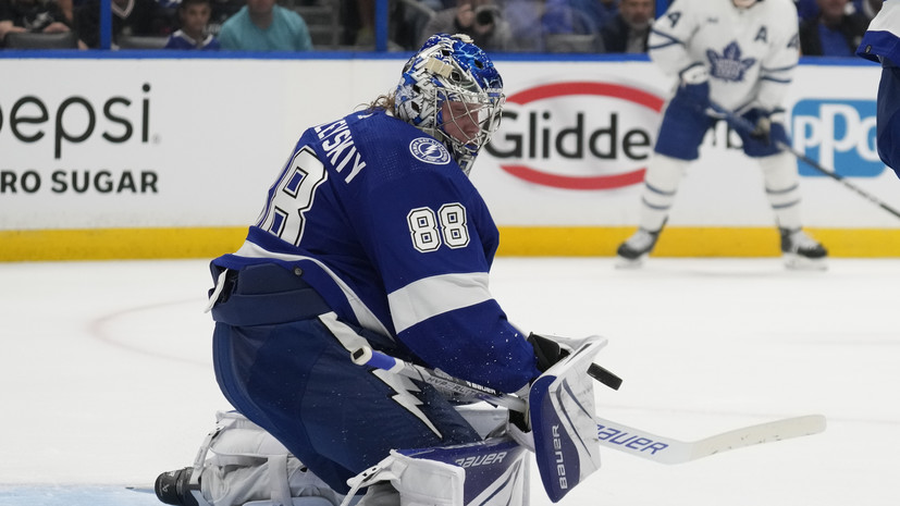 Василевский проведёт первый матч сезона НХЛ в игре с «Каролиной»