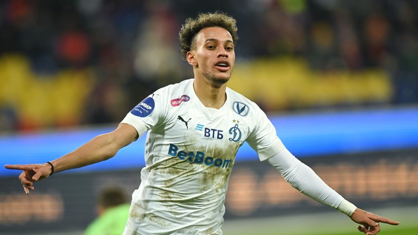 Бителло открыл счёт на 7-й минуте в матче ЦСКА — «Динамо»