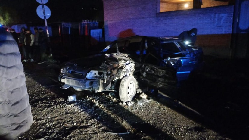 В ДТП на федеральной автодороге «Кавказ» в Ингушетии пострадали восемь человек