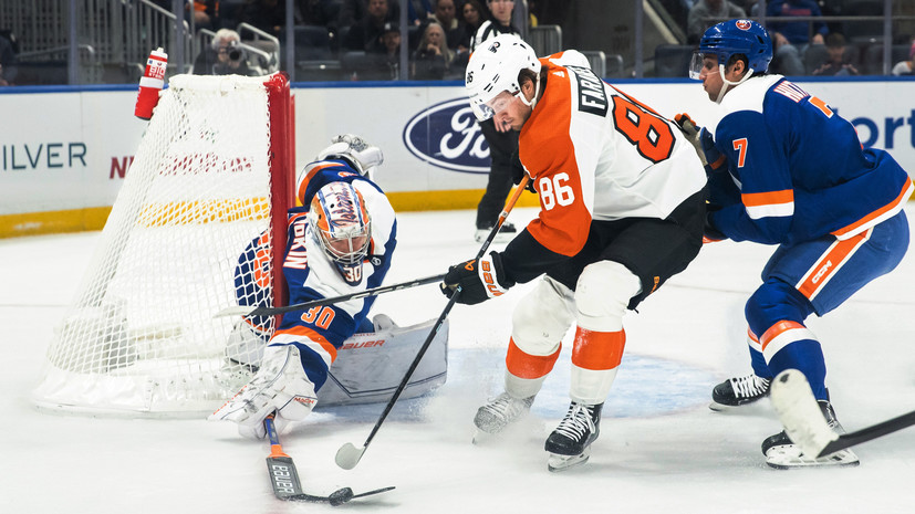 Форвард «Айлендерс» Палмьери считает, что Сорокин провёл отличный матч с «Филадельфией»