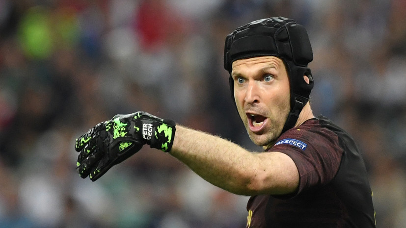 Бывший вратарь «Челси» Чех дебютировал в Британской элитной хоккейной лиге