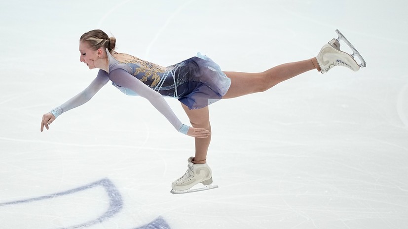 Фигуристка Муравьёва не считает большой трагедией третье место на этапе Гран-при в Москве