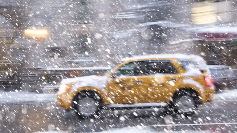Цена на такси в Москве выросла почти в два раза на фоне снегопада