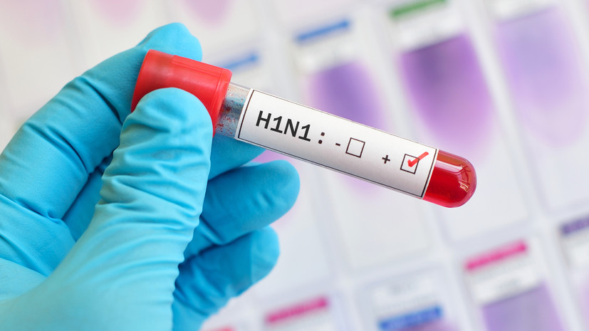 В Британии выявили первый случай заражения человека новым штаммом свиного гриппа