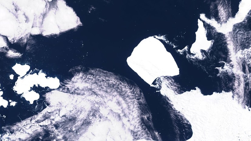 Крупнейшему в мире айсбергу предрекли скорое исчезновение