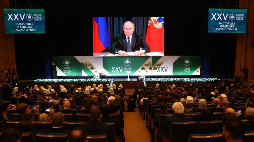«Диктатура одного гегемона опасна для окружающих»: Путин заявил, что Россия сражается за свободу всего мира