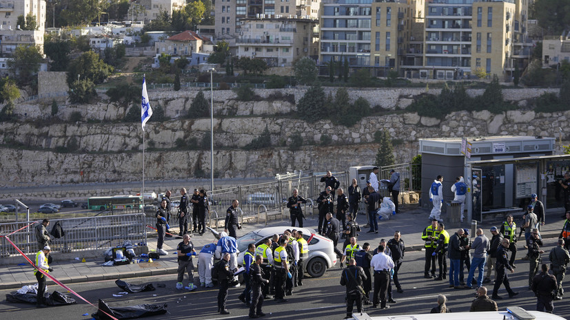 В результате стрельбы в Иерусалиме один человек погиб и семеро пострадали