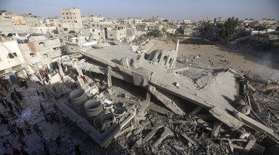 Последствия израильских ударов по Газе