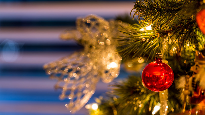 В Подмосковных парках зажгли праздничную иллюминацию