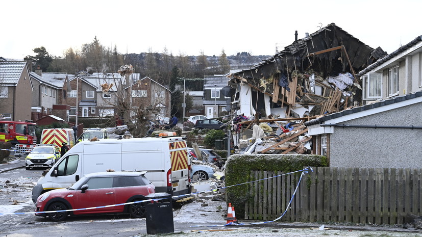 Один человек погиб в результате взрыва в жилом доме в Эдинбурге