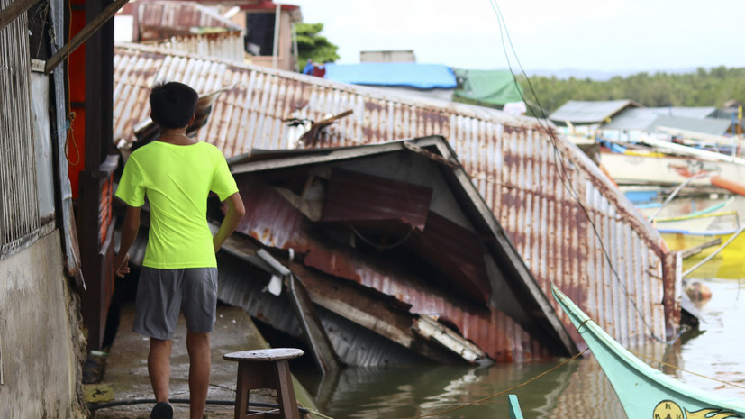 Не менее 14 афтершоков зафиксировано на Филиппинах после землетрясения