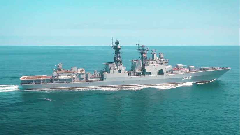Боевые корабли российского ТОФ завершили визит во Вьетнам