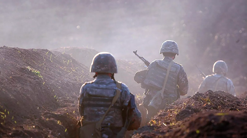 Минобороны Армении: военный погиб при обстреле со стороны Азербайджана