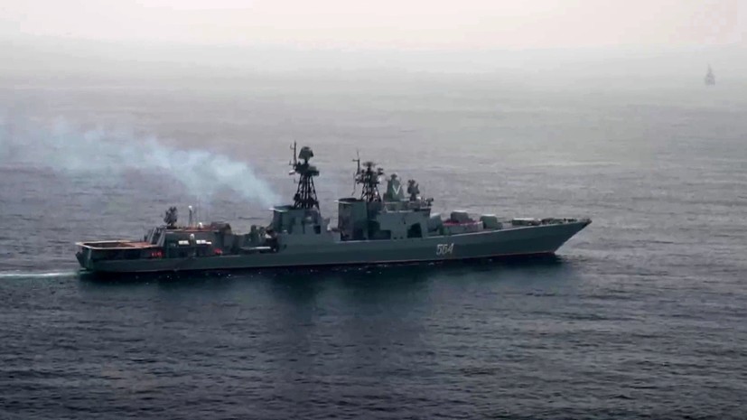 Корабль ТОФ «Адмирал Трибуц» зашёл в Южно-Китайское море