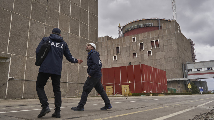 На Запорожской АЭС прошла 14-я ротация наблюдателей миссии МАГАТЭ