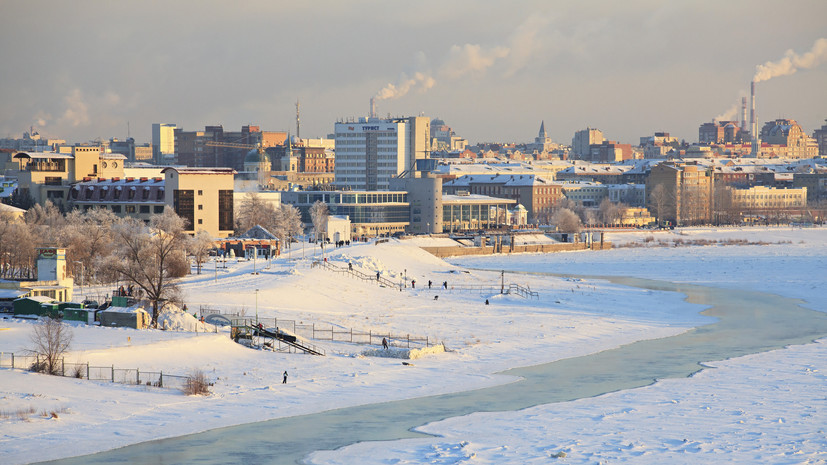 В Омской области предупредили о морозах до -45 °С